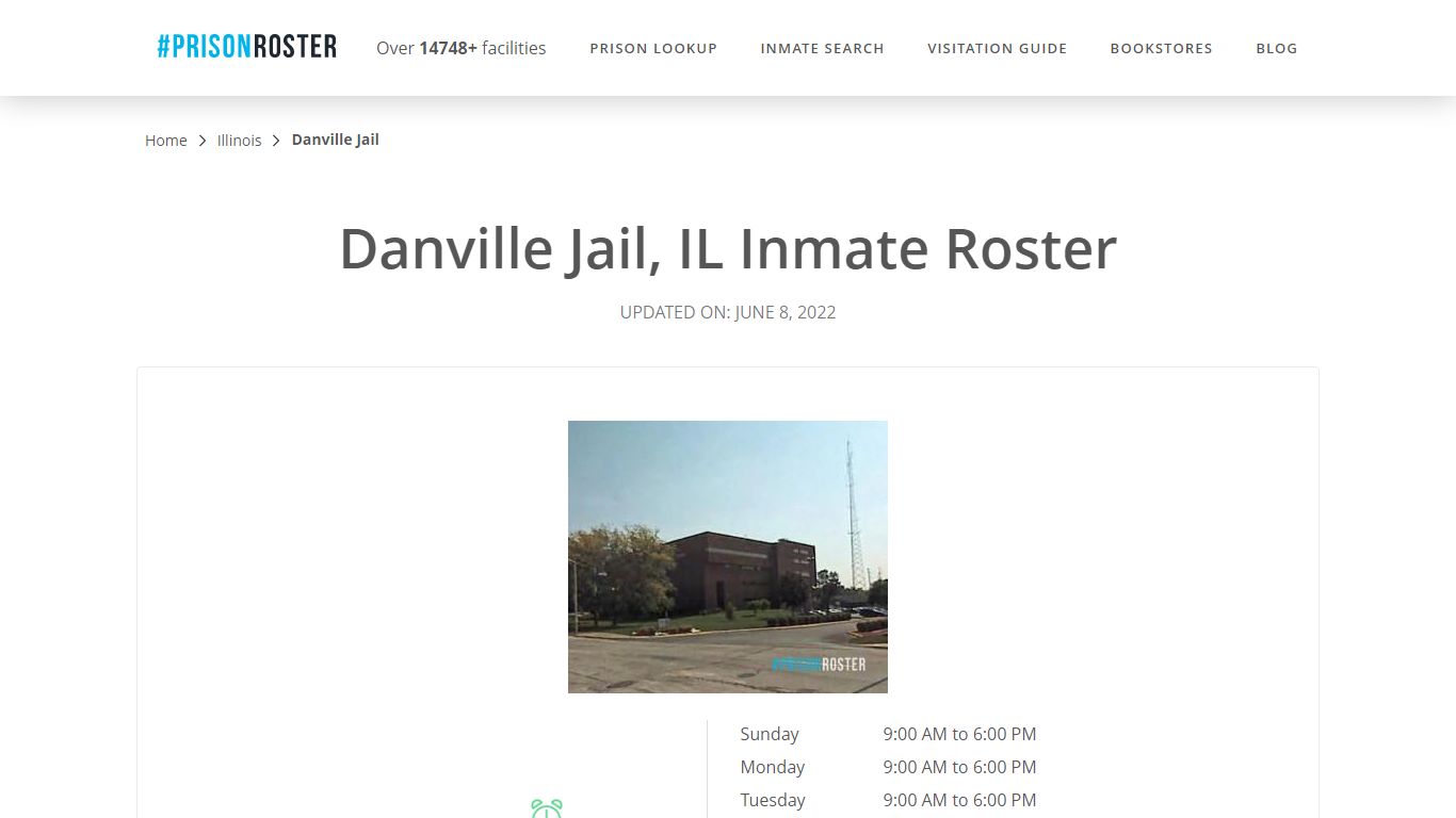 Danville Jail, IL Inmate Roster - Prisonroster